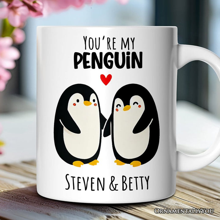 ForProduct-01You_remyPenguinPersonalizedMugforCouple_MateforLifeAdorablePenguinLoverGiftWithCustomNames