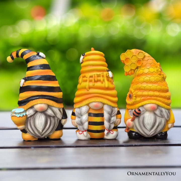 ForProduct-04BuzzyTrioSetofThreeBumbleBeeGnomeFigurines_6TieredTrayHomeorGardenDecoration