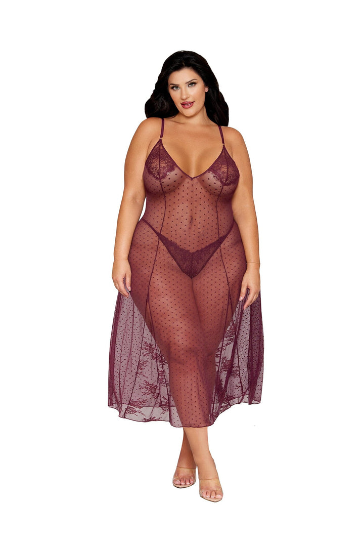 dreamgirl-plus-size-lace-cherry-lacquer-gown-g-string-lingerie-dreamgirl-574769