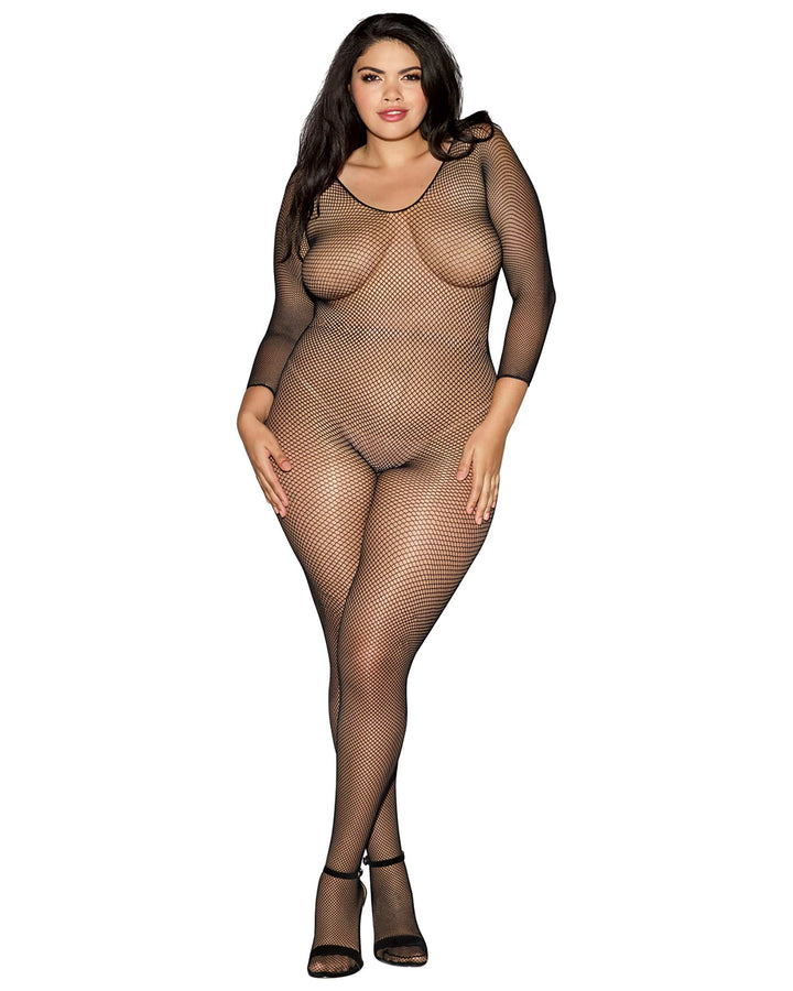plus-size-fishnet-open-crotch-bodystocking-bodystocking-dreamgirl-international-one-size-queen-black-815207